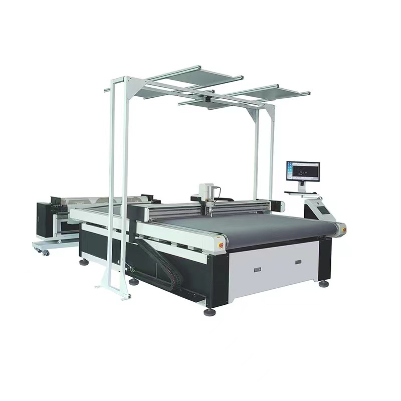 恒勝振動(dòng)刀切割機(jī)：大視覺(jué)定位+自動(dòng)巡邊技術(shù)，革新印花家紡高效切割新時(shí)代